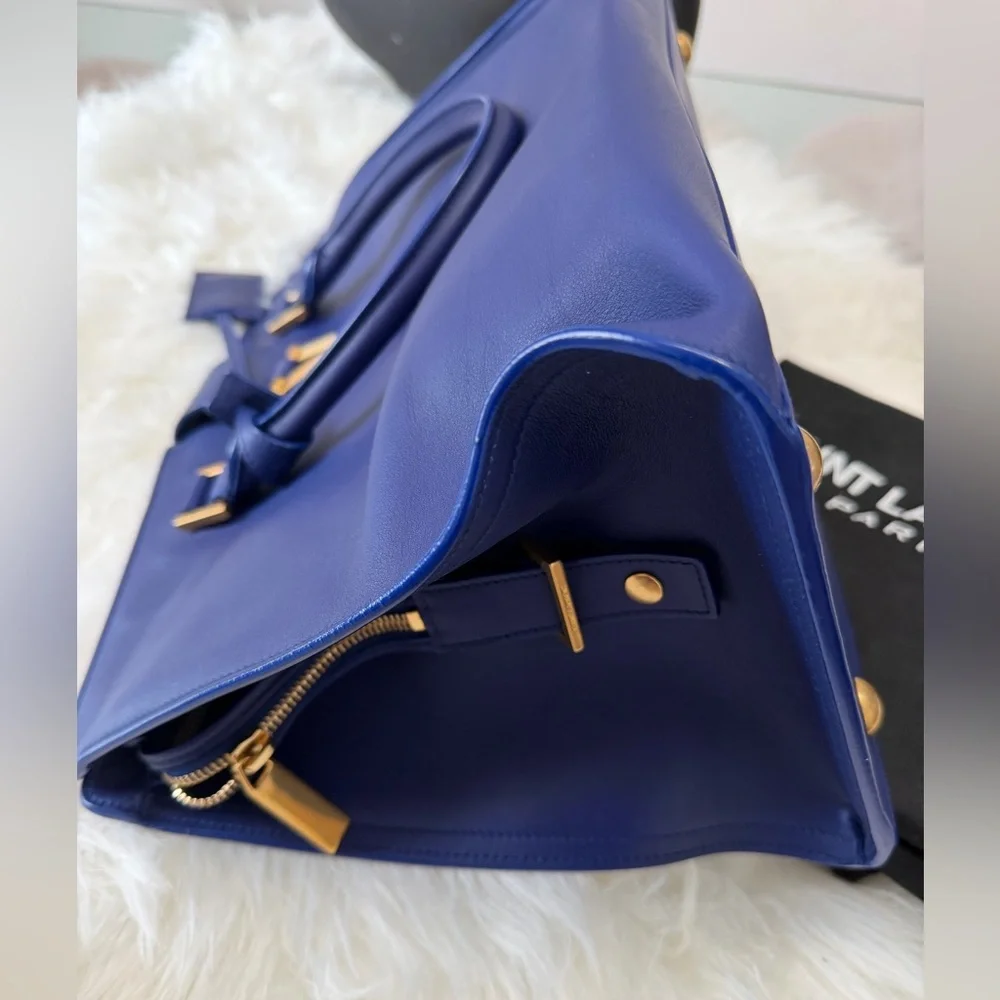SAINT LAURENT CHYC Cabas Y Logo HANDBAG by I - Picture 5 of 12